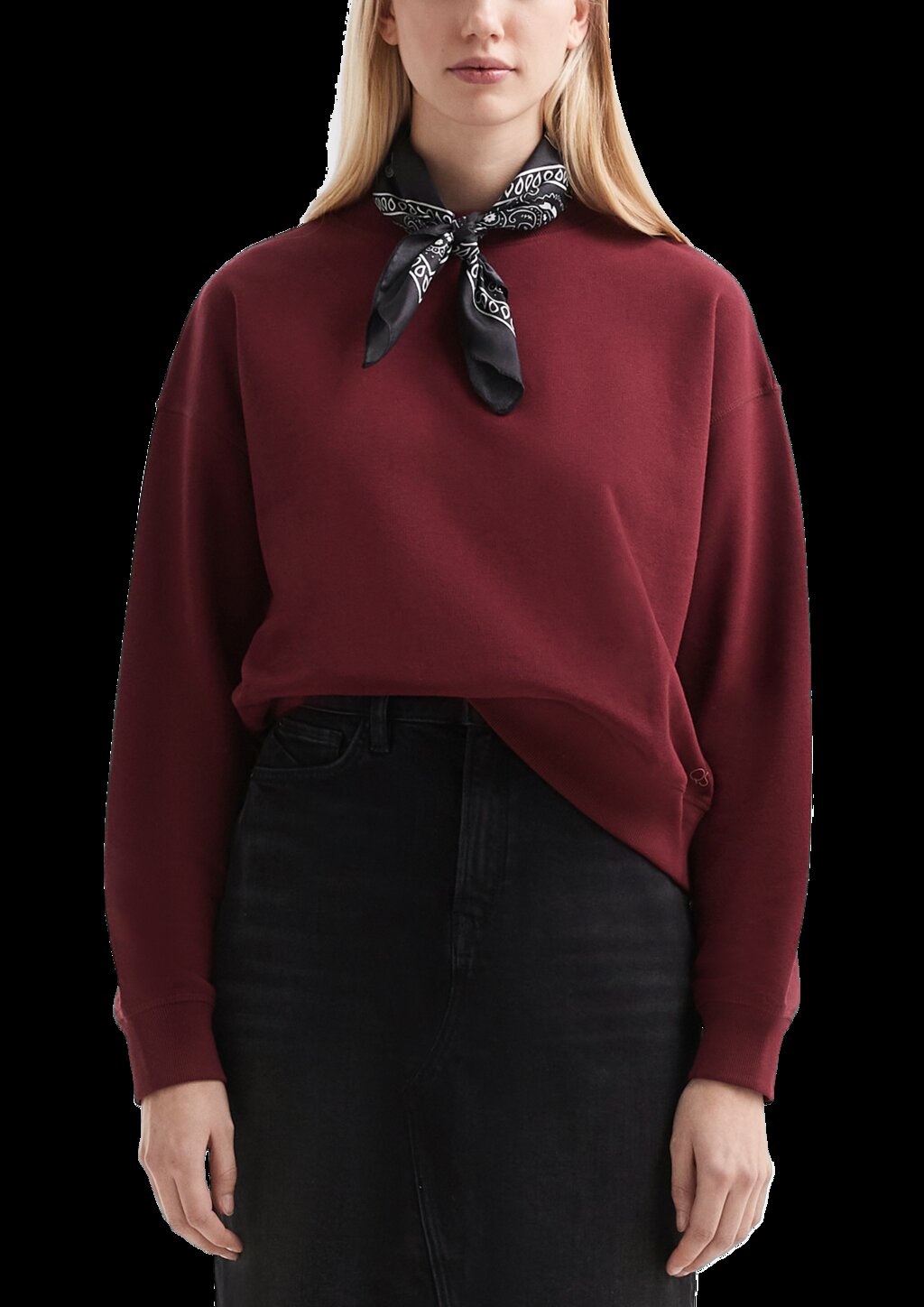 Sweatshirt im Boxy Fit