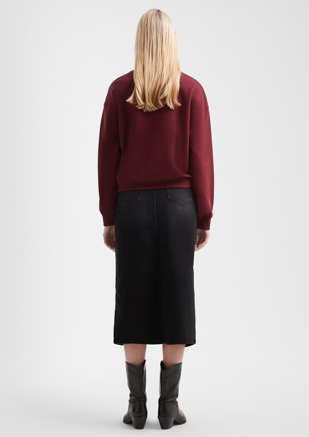 Sweatshirt im Boxy Fit