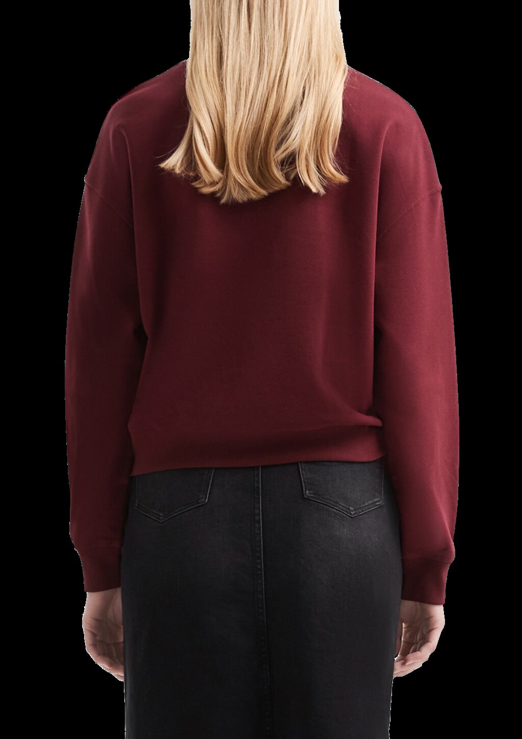 Sweatshirt im Boxy Fit