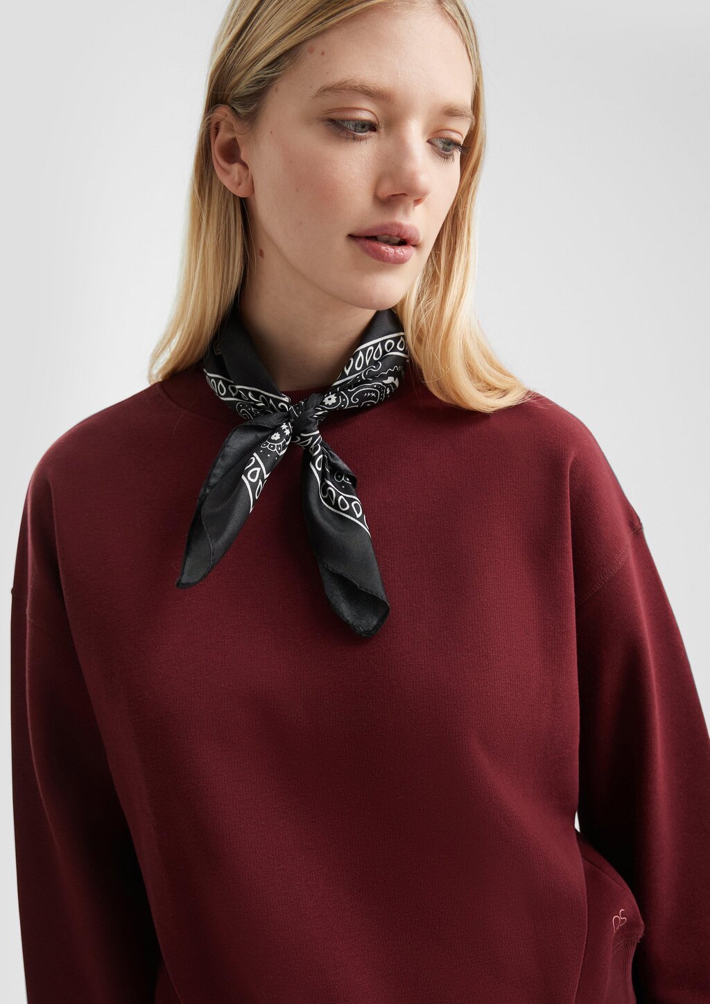 Sweatshirt im Boxy Fit