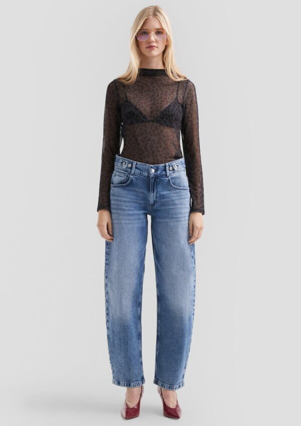 Jeans Baggy / Relaxed Fit / Mid Rise / Barrel Leg