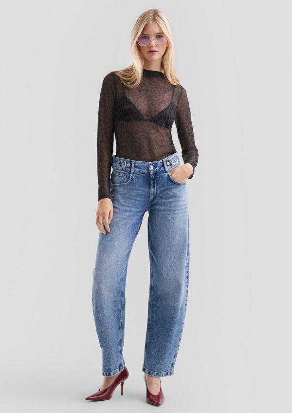 Jeans Baggy / Relaxed Fit / Mid Rise / Barrel Leg