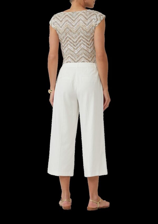 Wide-Leg-Culotte aus Lyocell-Baumwollmix