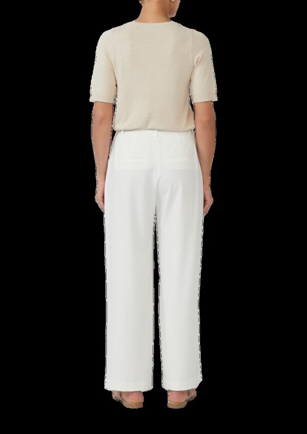 Kurzärmeliger Feinstrickpullover mit Glitzer-Details