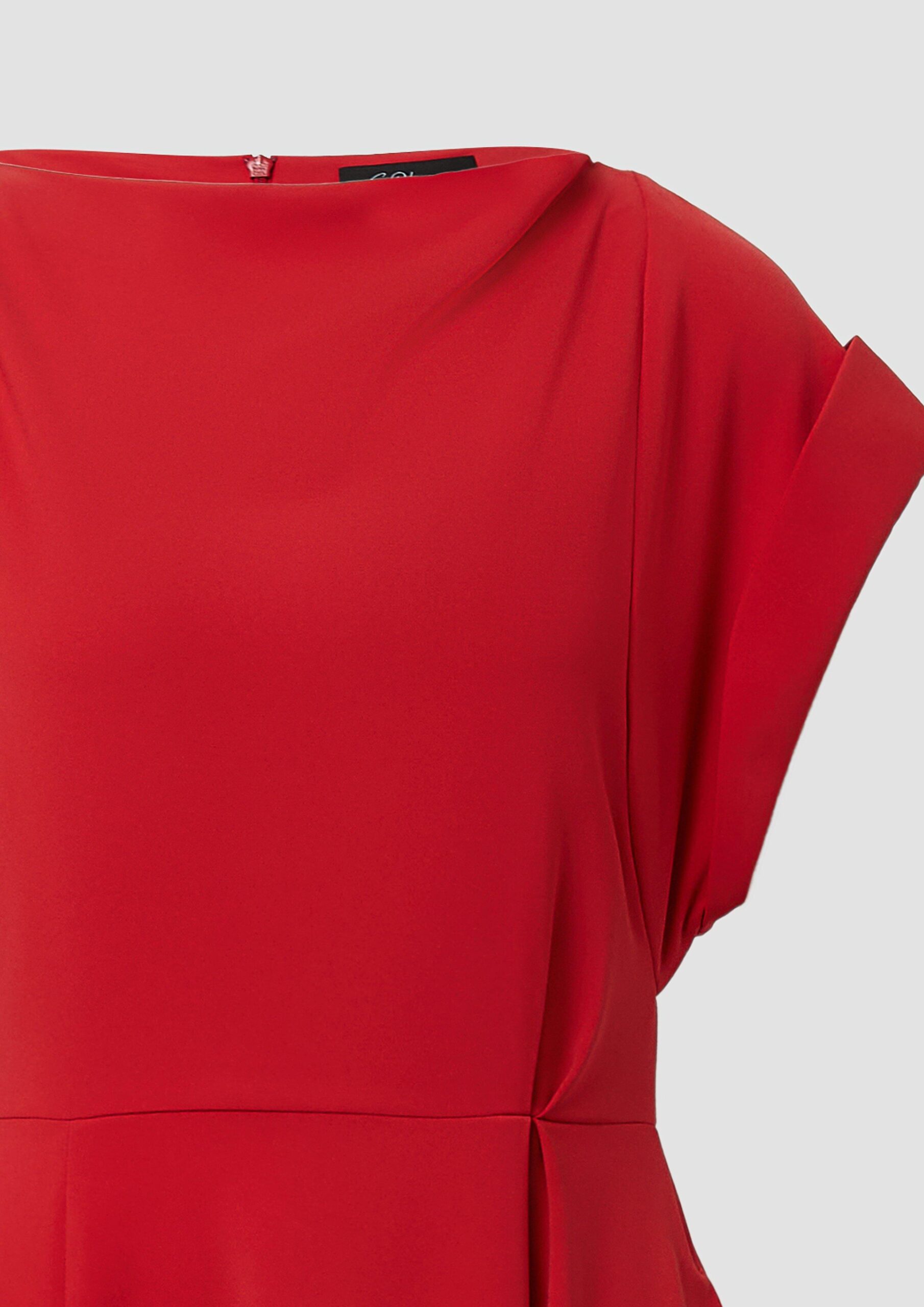 Midikleid mit Turn-up-Ärmeln