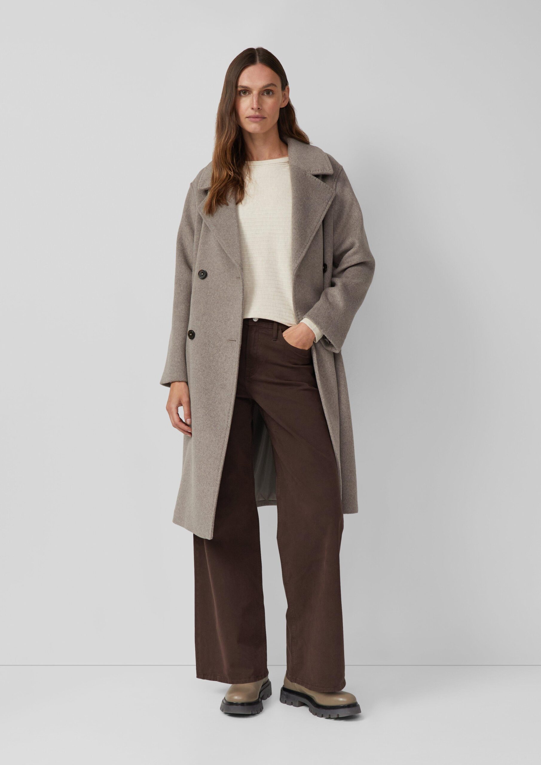 Pullover in Rippstruktur mit Fledermausärmeln