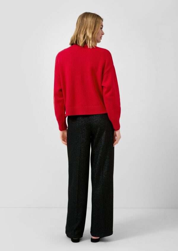 Cardigan aus Wollmix mit Metall-Knöpfen