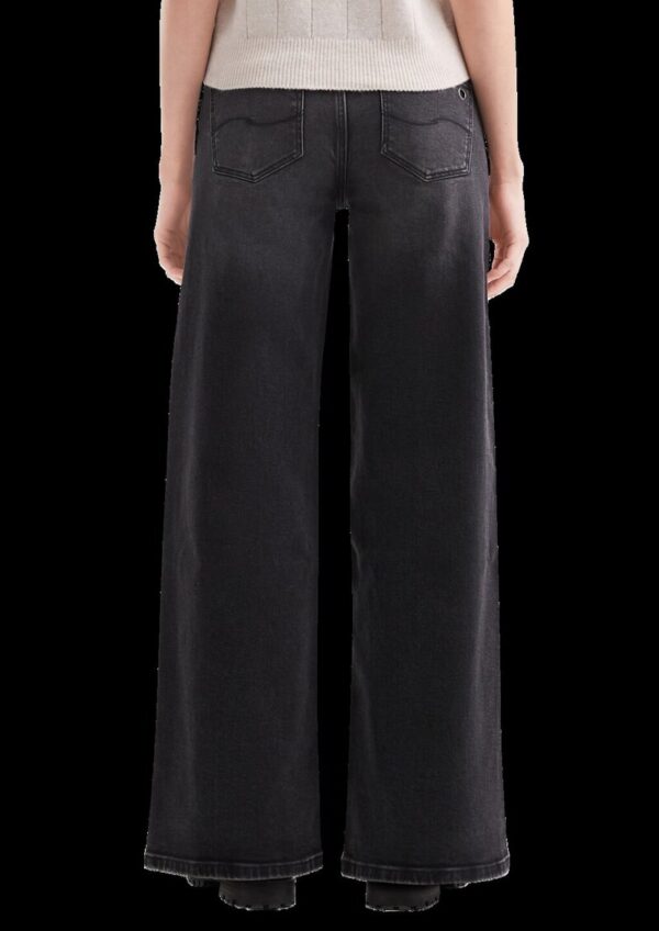 Jeans Catie / Slim Fit / High Rise / Wide Leg / Ösen