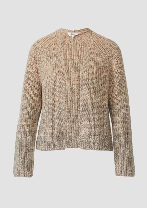 Strickjacke mit Farbverlauf