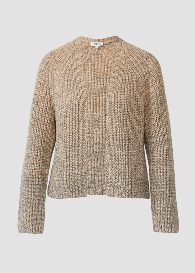 Strickjacke mit Farbverlauf