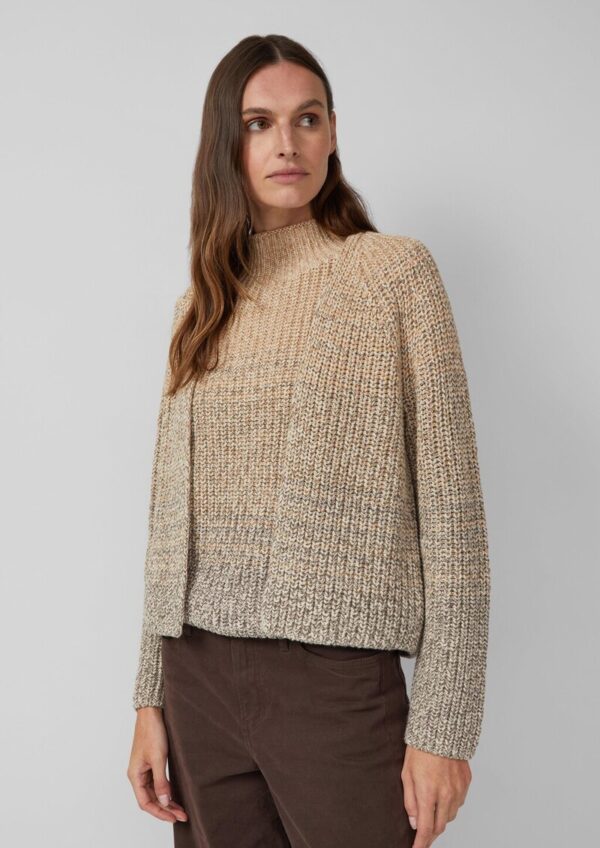 Strickjacke mit Farbverlauf