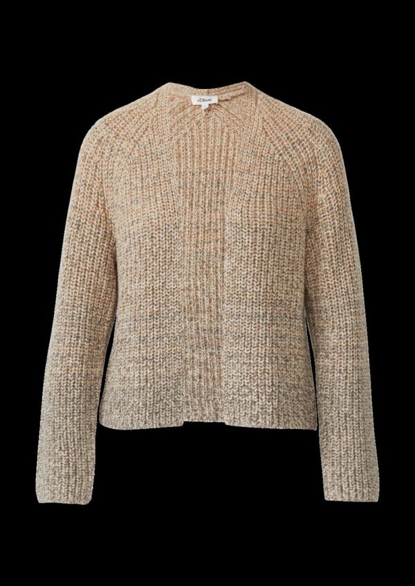 Strickjacke mit Farbverlauf