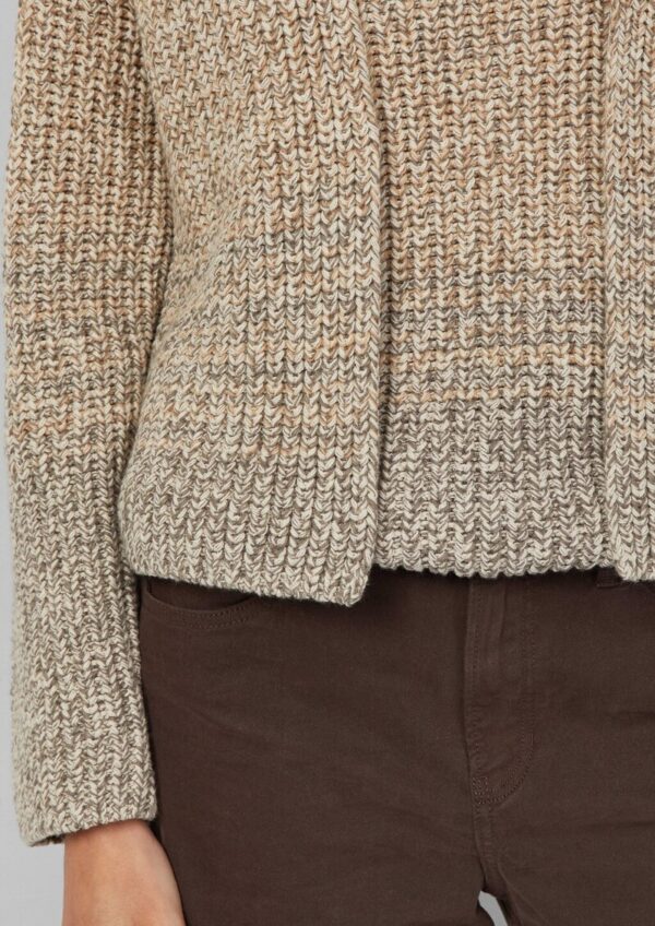 Strickjacke mit Farbverlauf