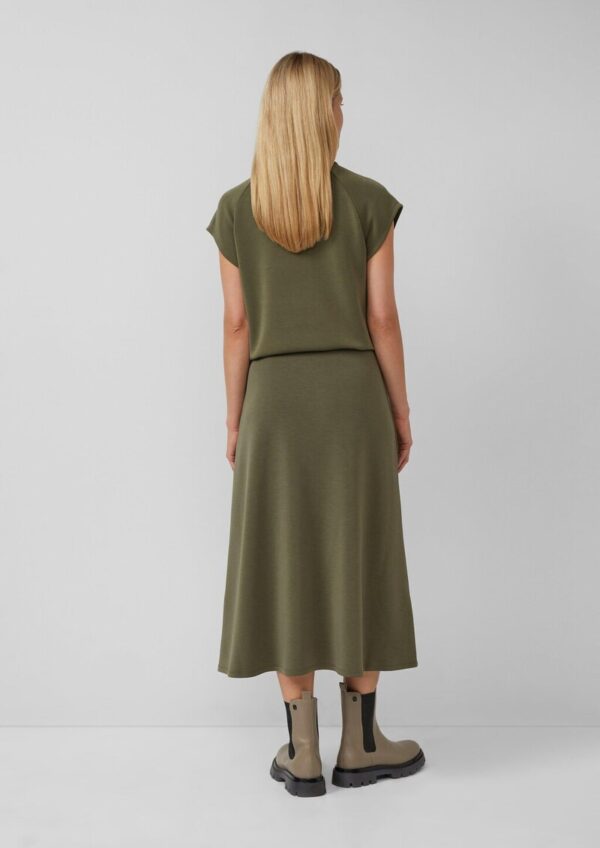 Midi-Rock aus Scuba-Jersey