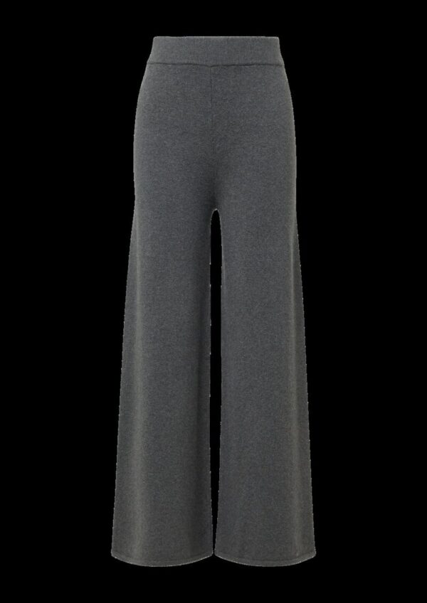 Weiche Wide Leg Strickhose