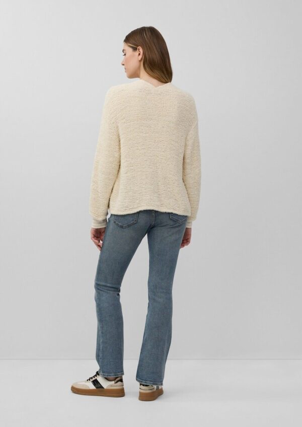 Weiche Strickjacke aus Boucle im Relaxed Fit