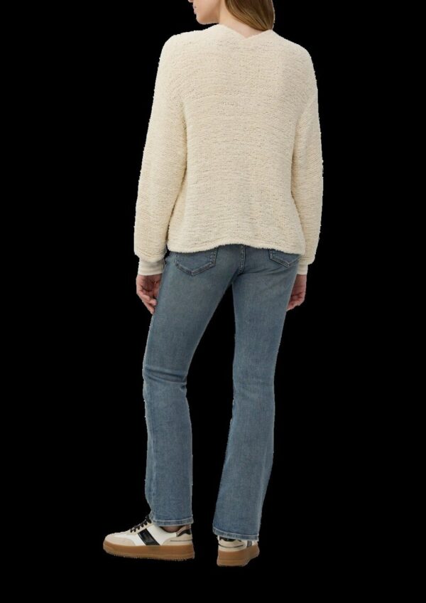 Weiche Strickjacke aus Boucle im Relaxed Fit