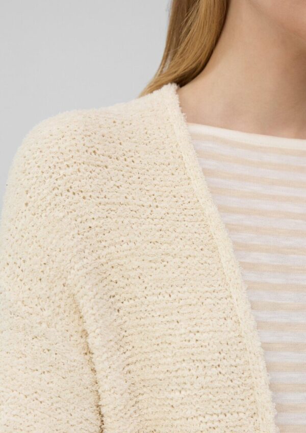 Weiche Strickjacke aus Boucle im Relaxed Fit