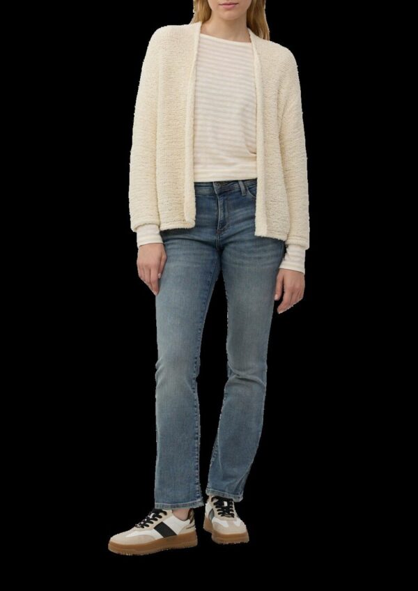 Weiche Strickjacke aus Boucle im Relaxed Fit