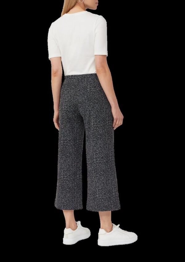 Culotte aus Jersey mit Fischgratmuster