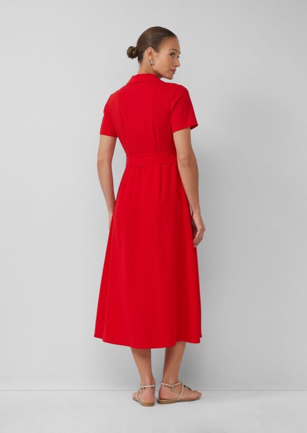 Hemdblusenkleid mit Bindegürtel