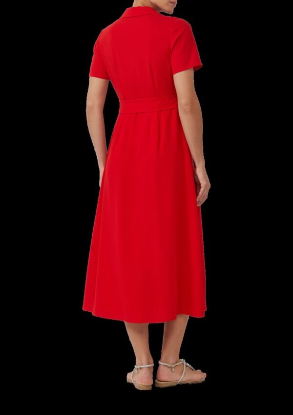 Hemdblusenkleid mit Bindegürtel