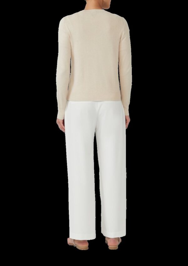 Cardigan aus Viskosemix mit Glitzerbündchen