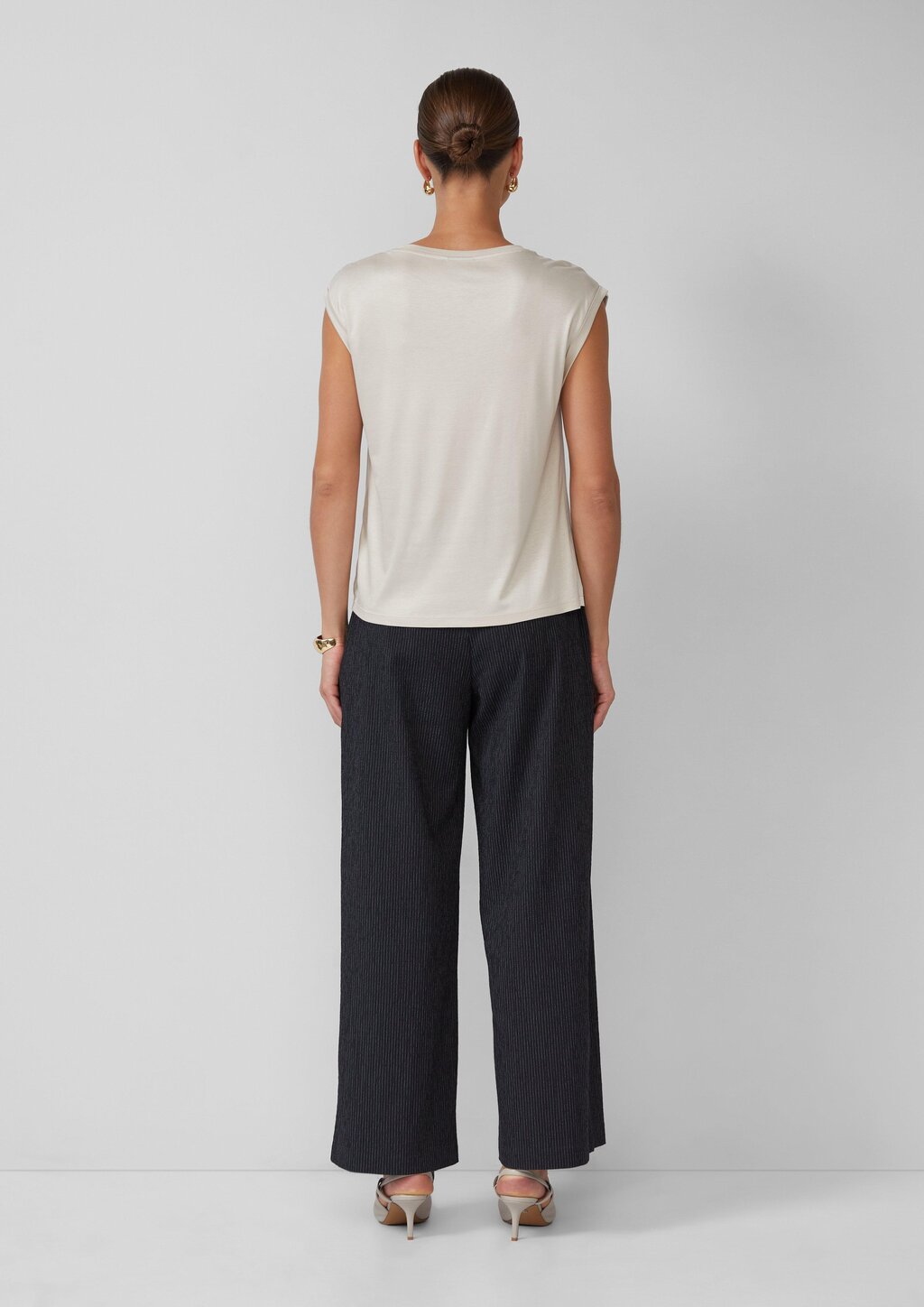 Lässiges Shirt im Fabricmix