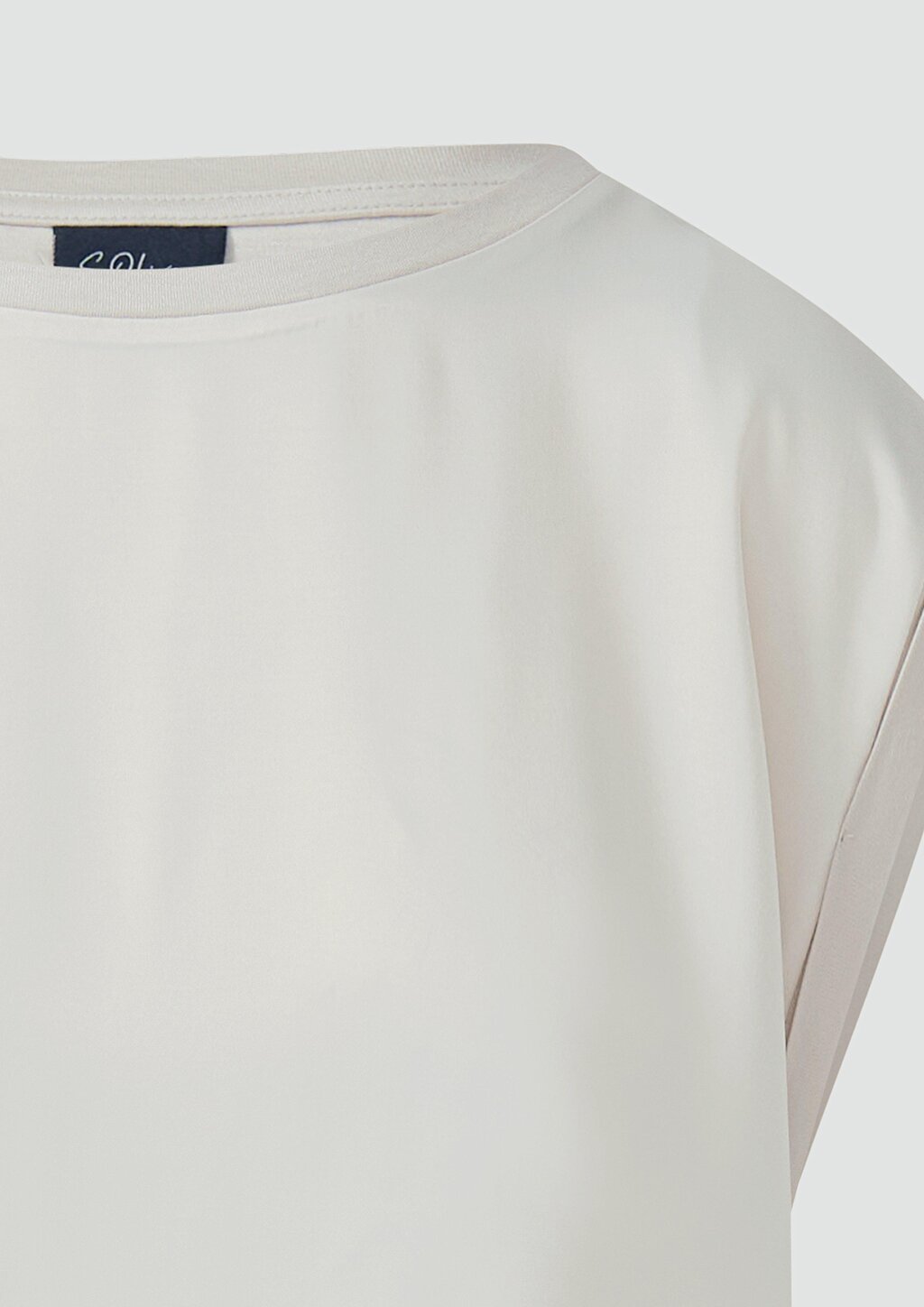 Lässiges Shirt im Fabricmix