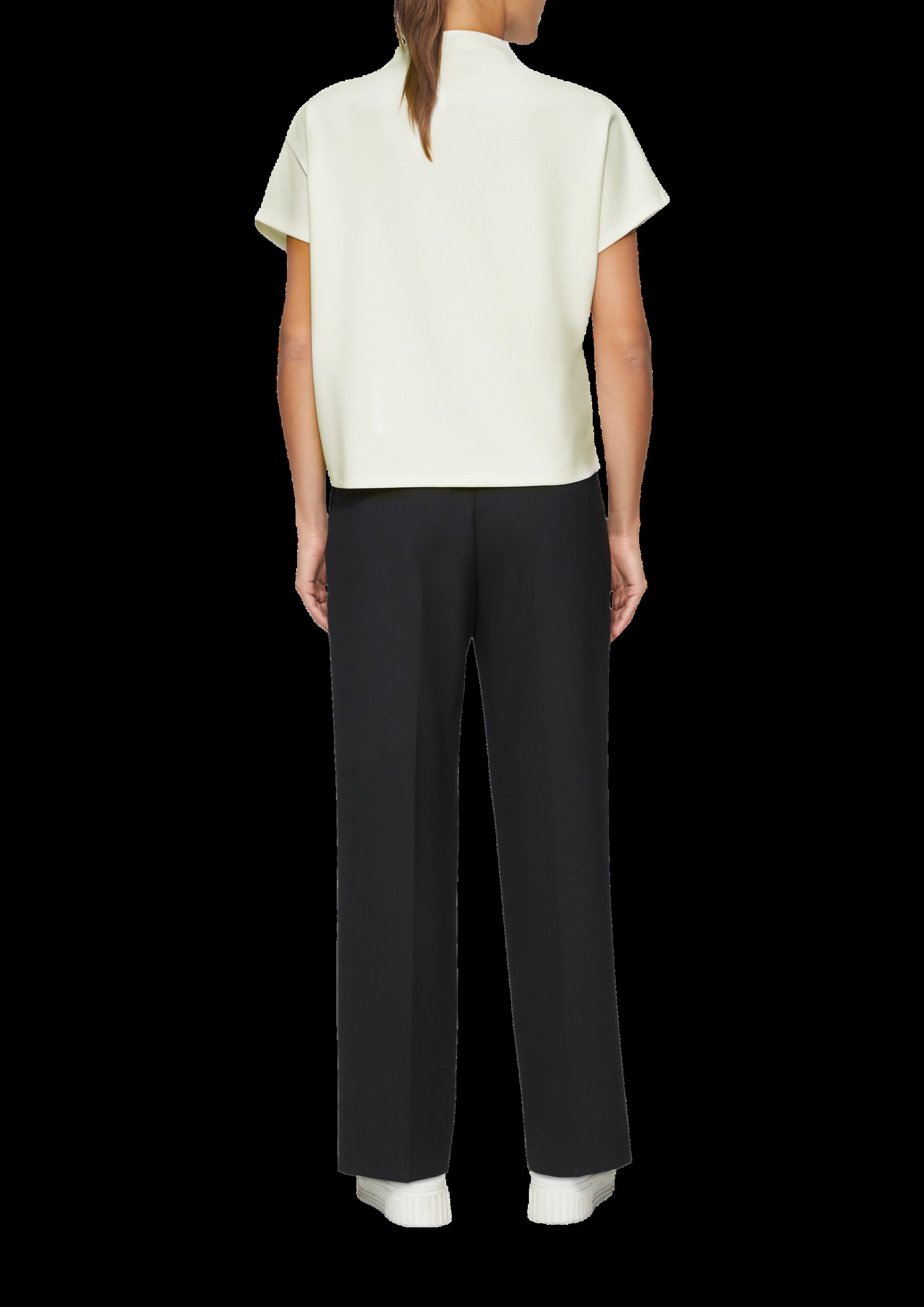 Jersey-Shirt mit dekorativen Knöpfen