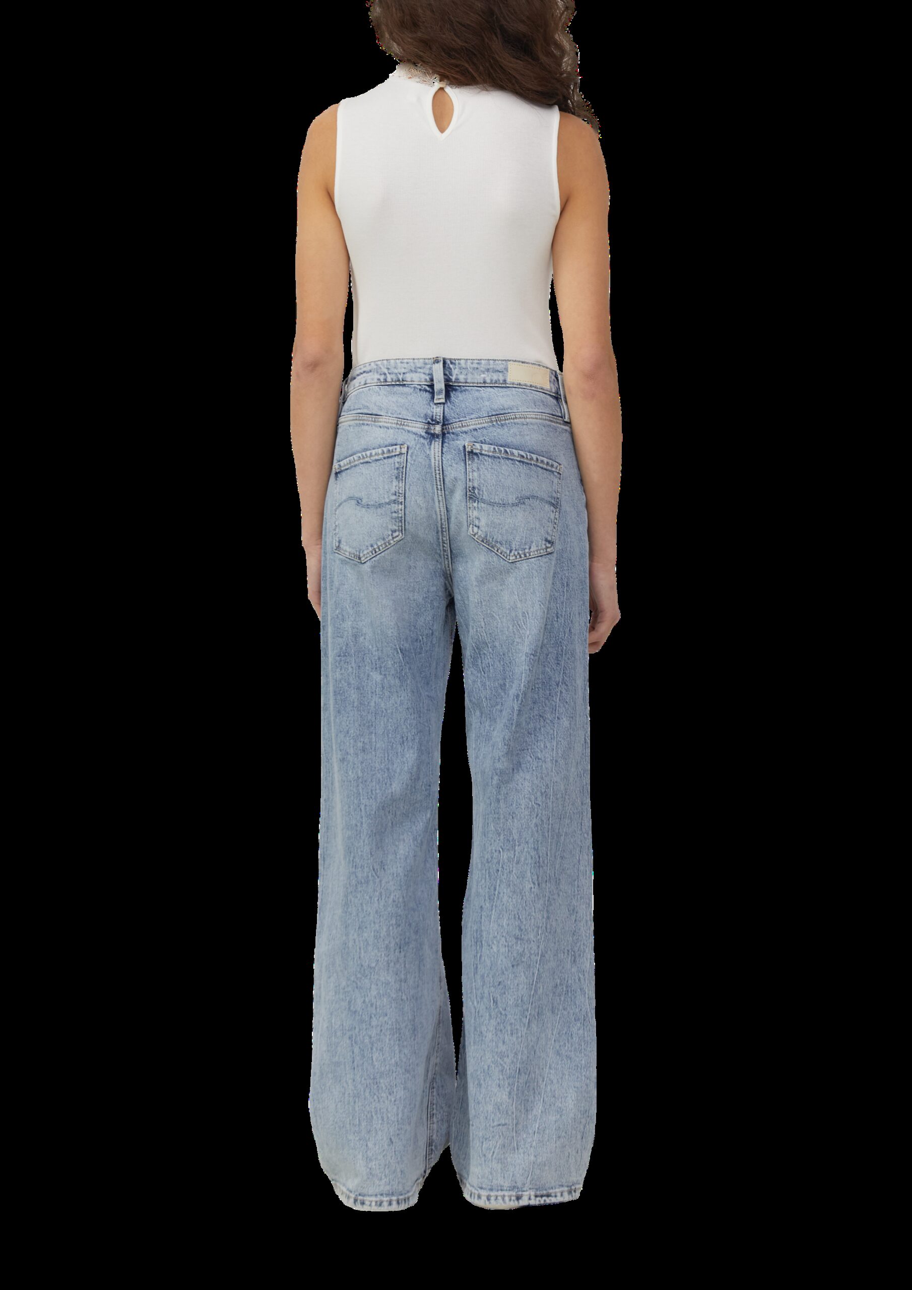 Top mit Spitzeneinsatz