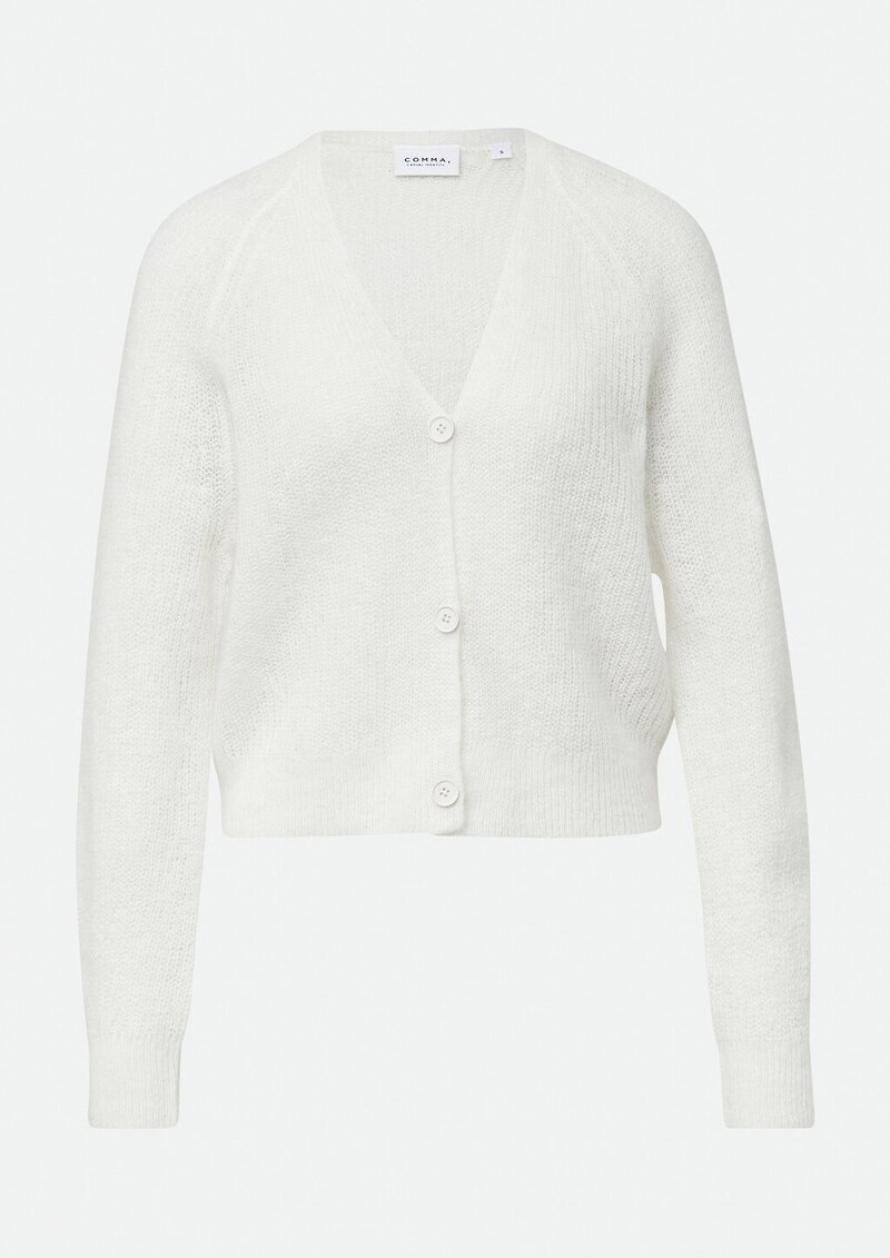 Strickcardigan aus Alpakamix