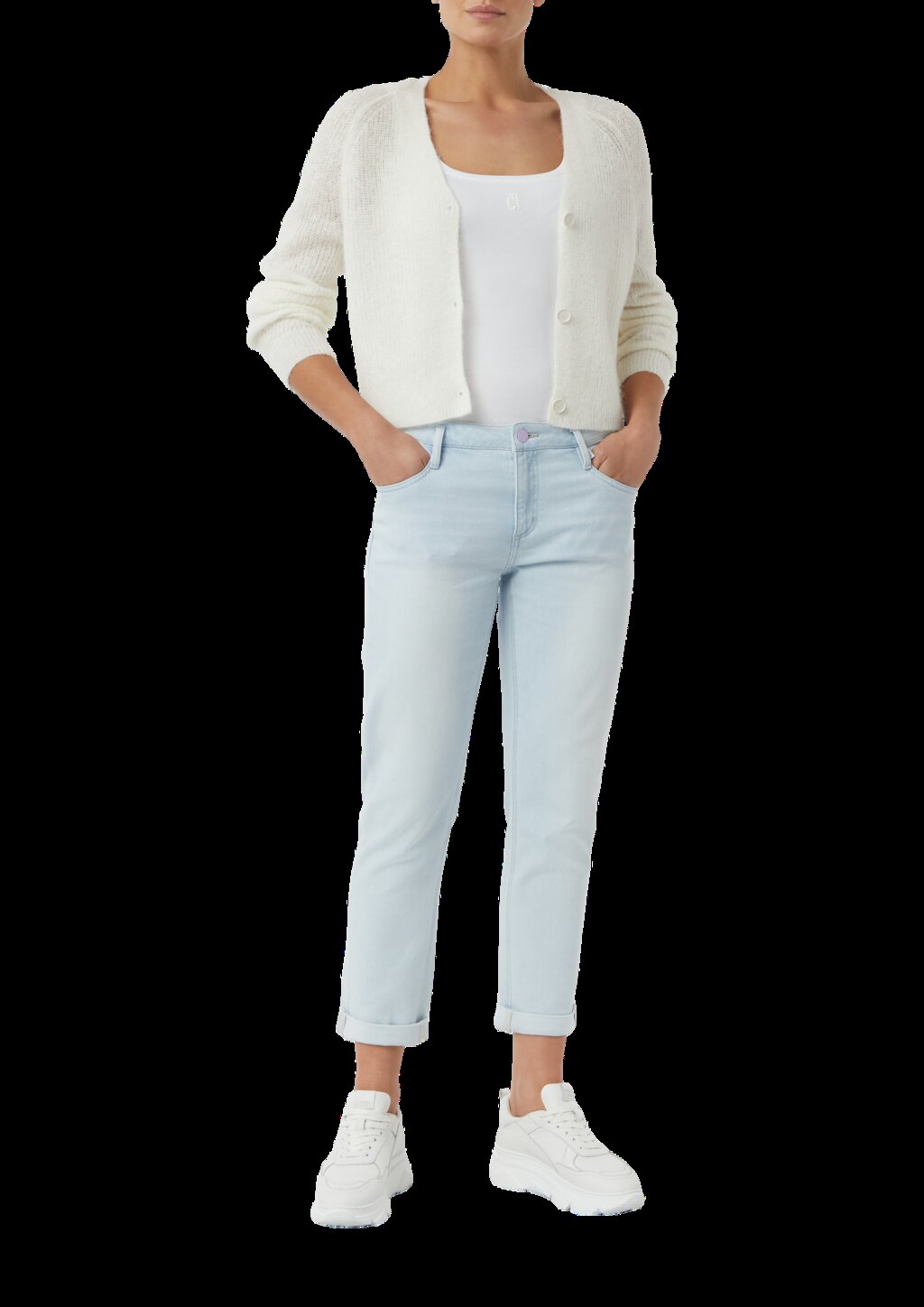 Strickcardigan aus Alpakamix