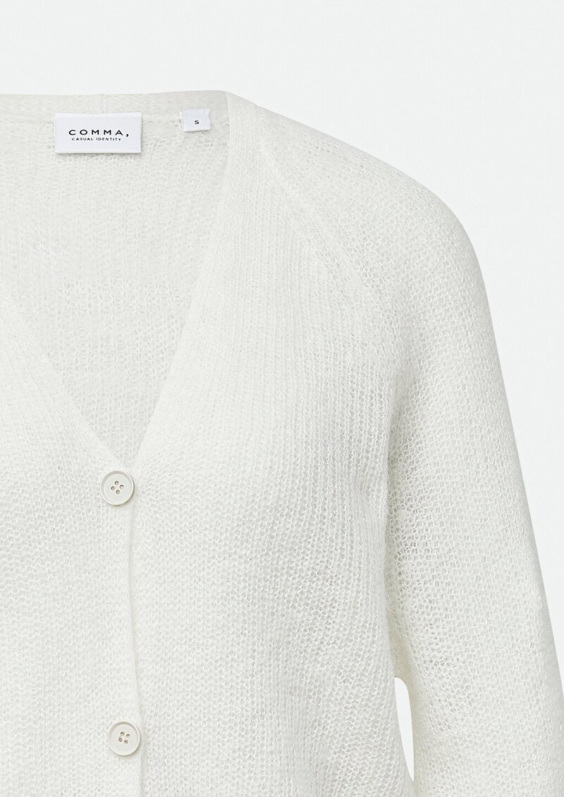 Strickcardigan aus Alpakamix