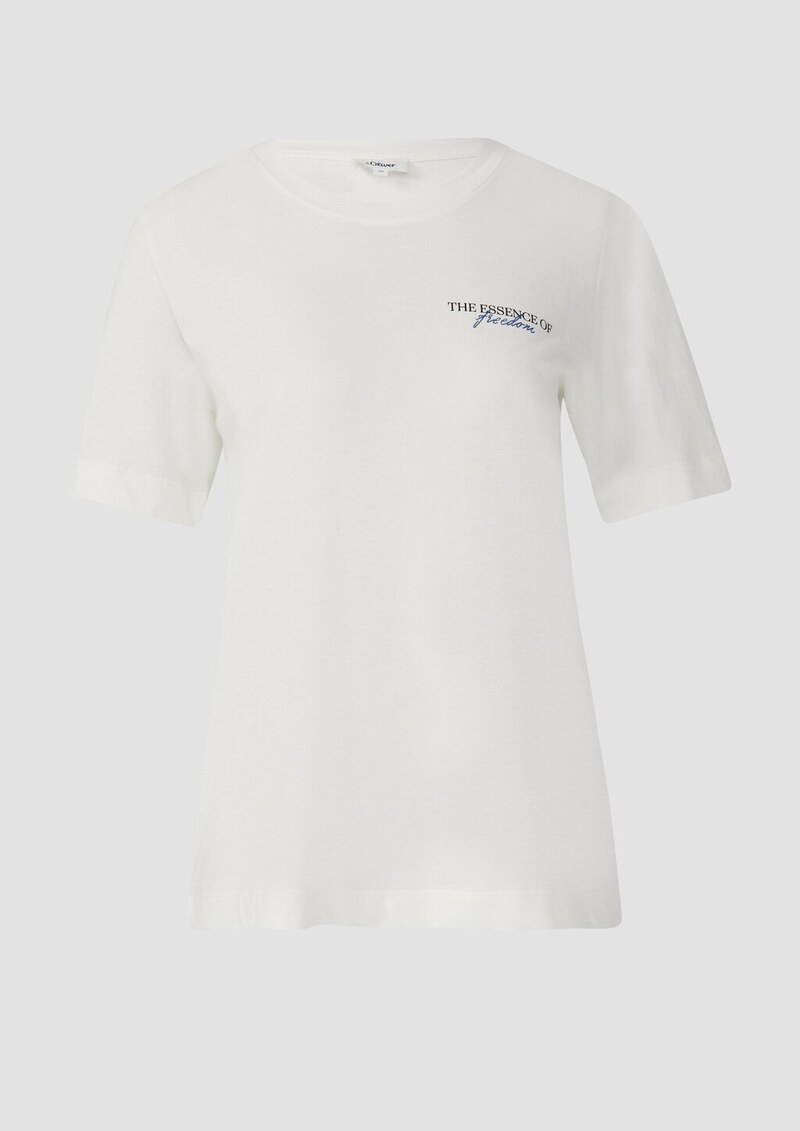 T-Shirt im Relaxed Fit mit Front- und Rückenprint