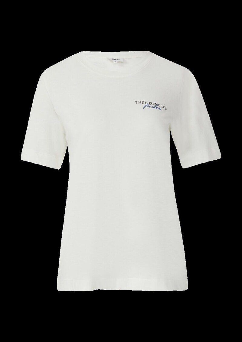 T-Shirt im Relaxed Fit mit Front- und Rückenprint