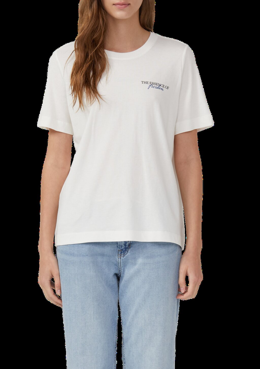 T-Shirt im Relaxed Fit mit Front- und Rückenprint