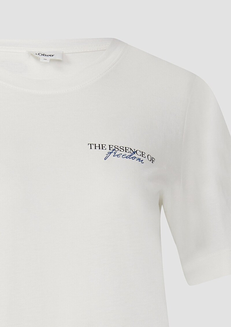 T-Shirt im Relaxed Fit mit Front- und Rückenprint