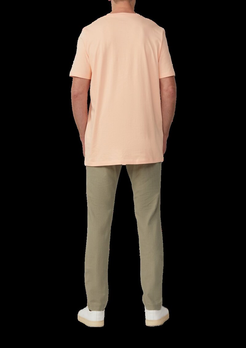 Detroit: Cropped-Hose aus Leinenmix im Relaxed Fit