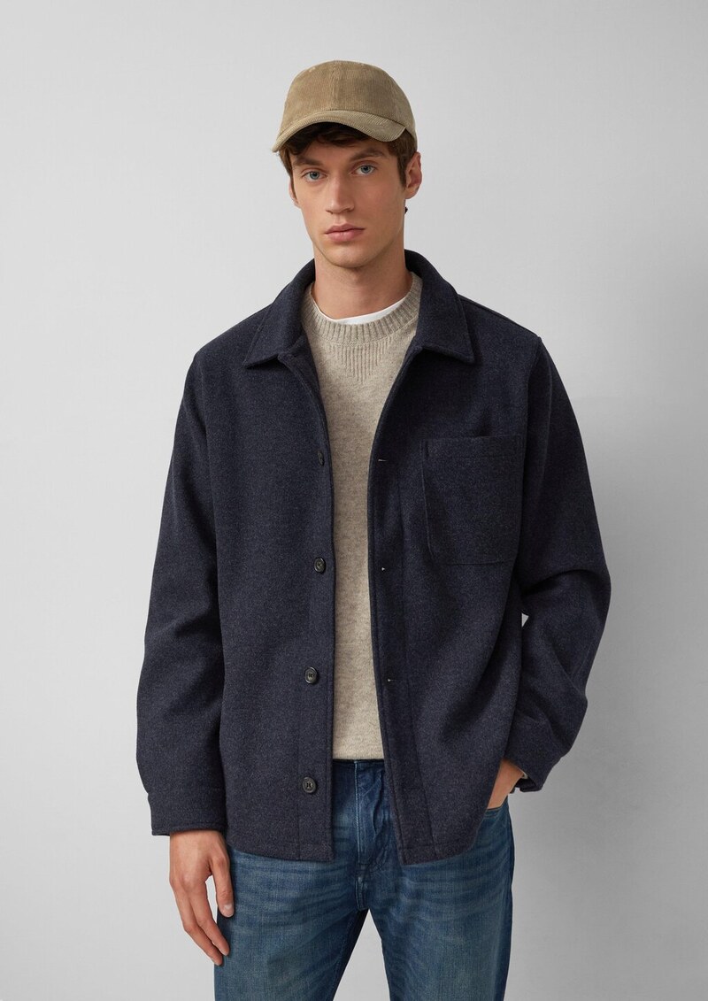 Cord-Kappe mit Label-Patch