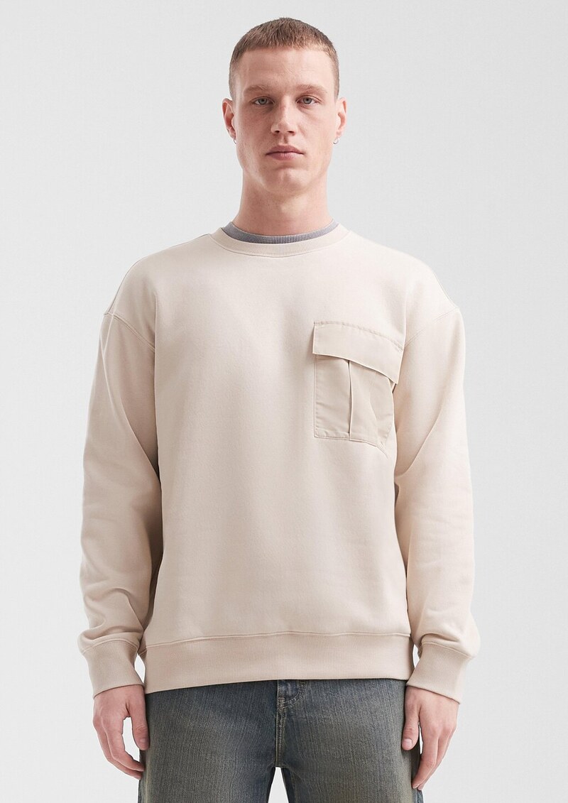 Sweatshirt mit Brusttasche