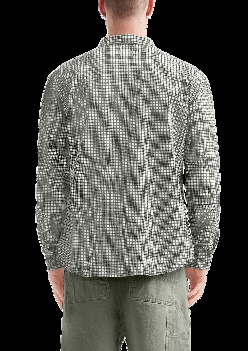 Regular Fit: Karohemd aus Baumwollflanell