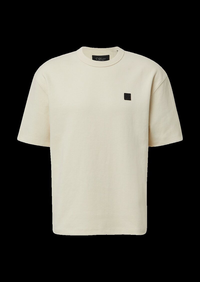 T-Shirt im Relaxed Fit aus Interlockjersey