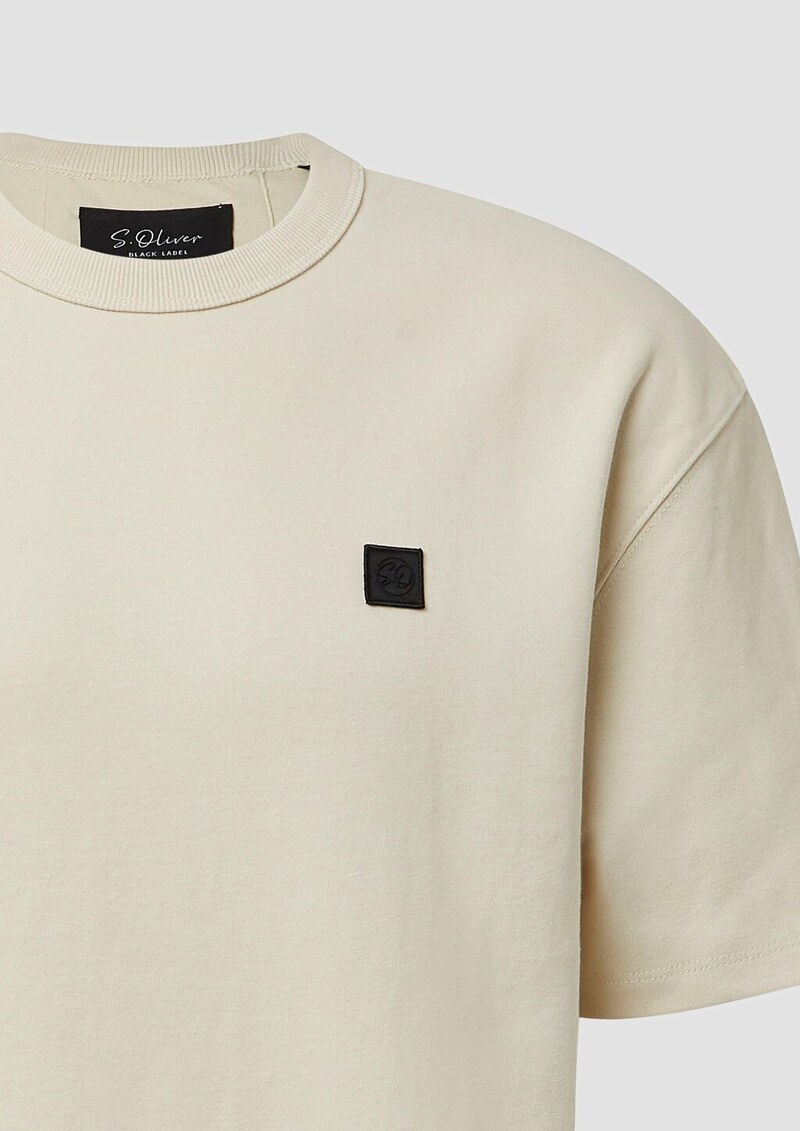 T-Shirt im Relaxed Fit aus Interlockjersey