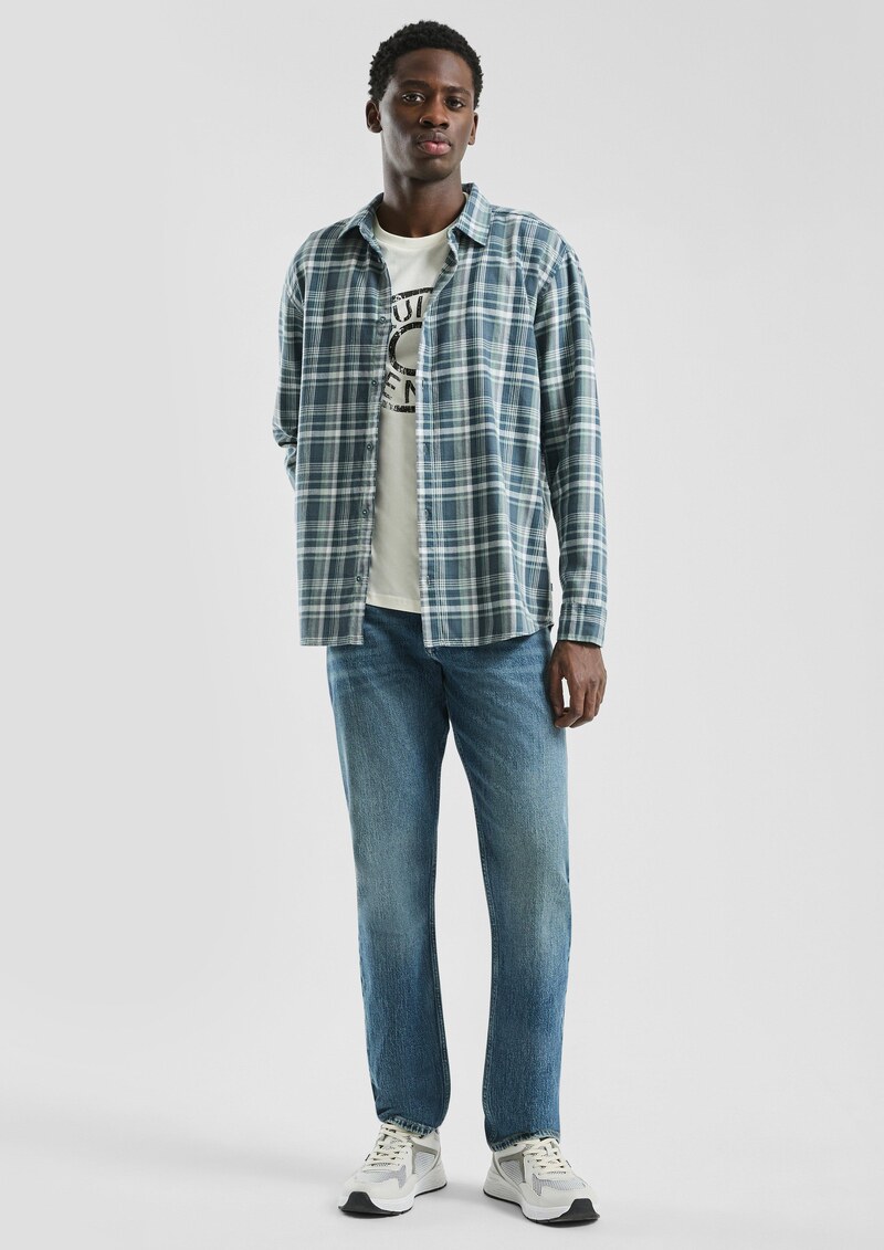 Regular Fit: Flanellhemd