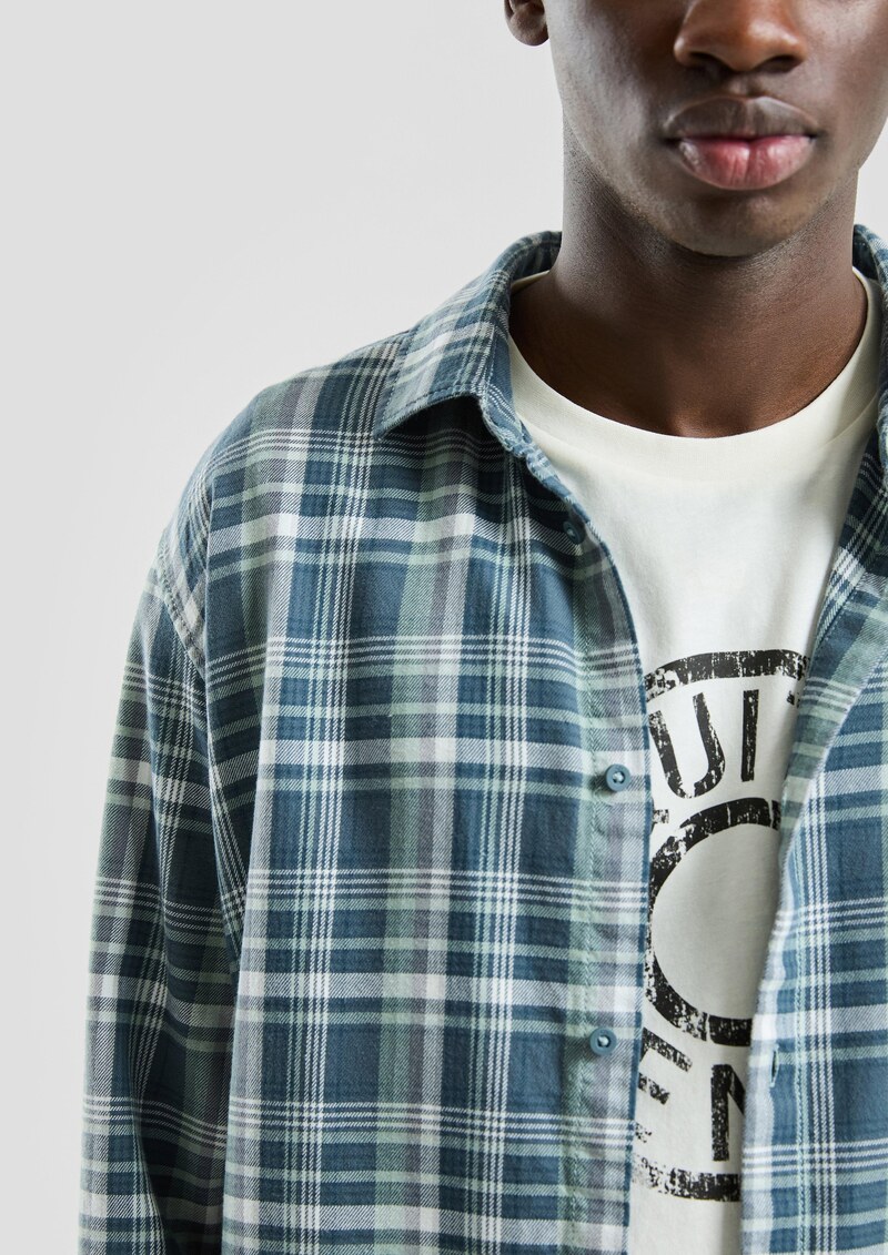 Regular Fit: Flanellhemd