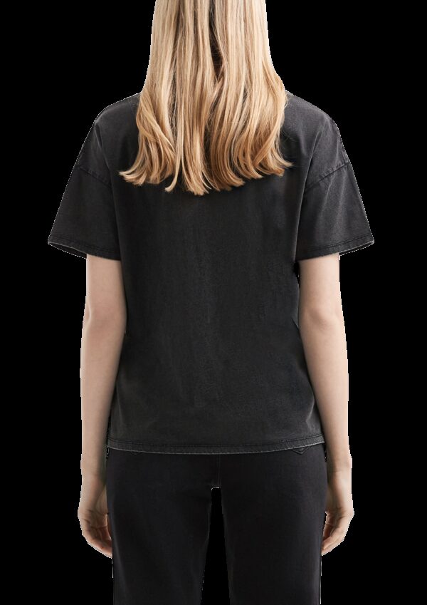 Shirt in gewaschener Optik mit Frontprint