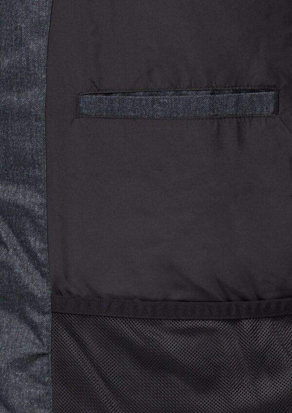 Wattierte Jacke mit Kapuze