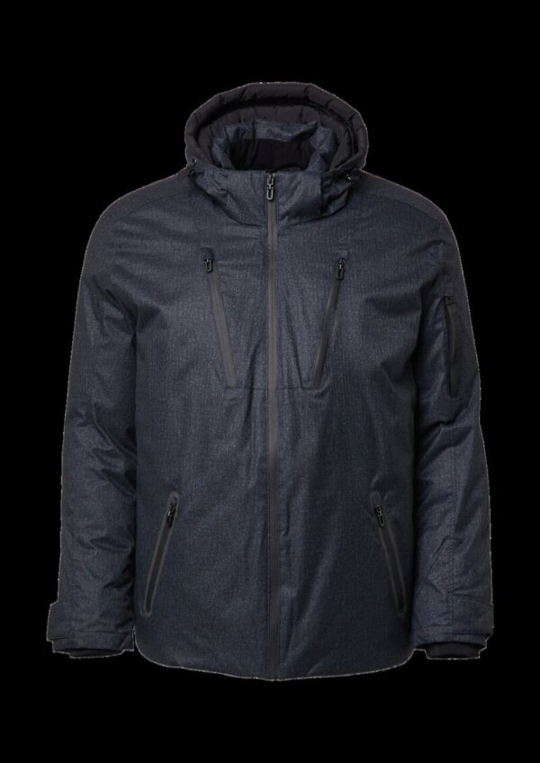 Wattierte Jacke mit Kapuze