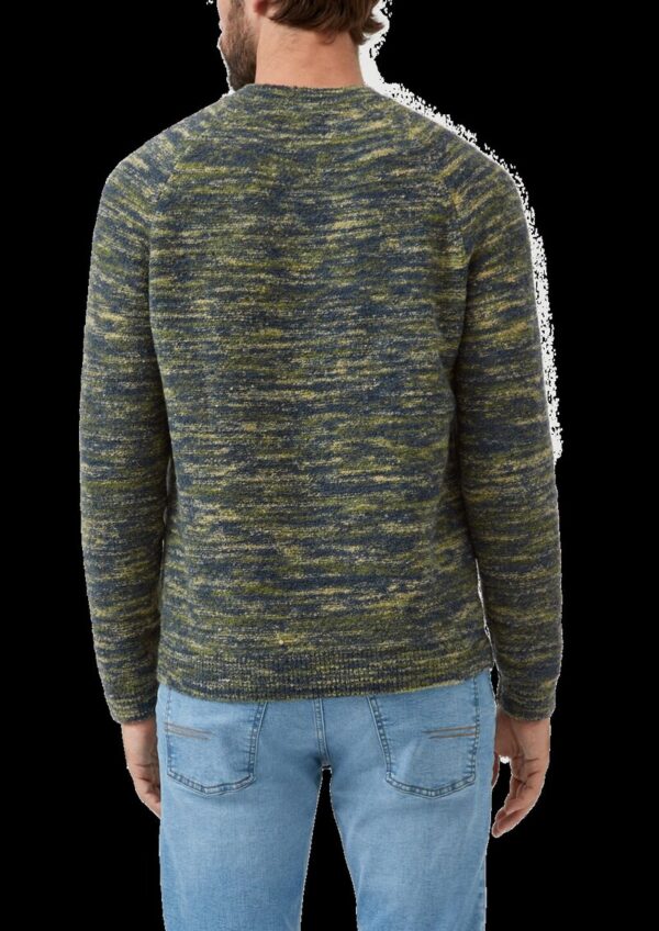 Pullover aus Wollmix in Bouclé-Optik